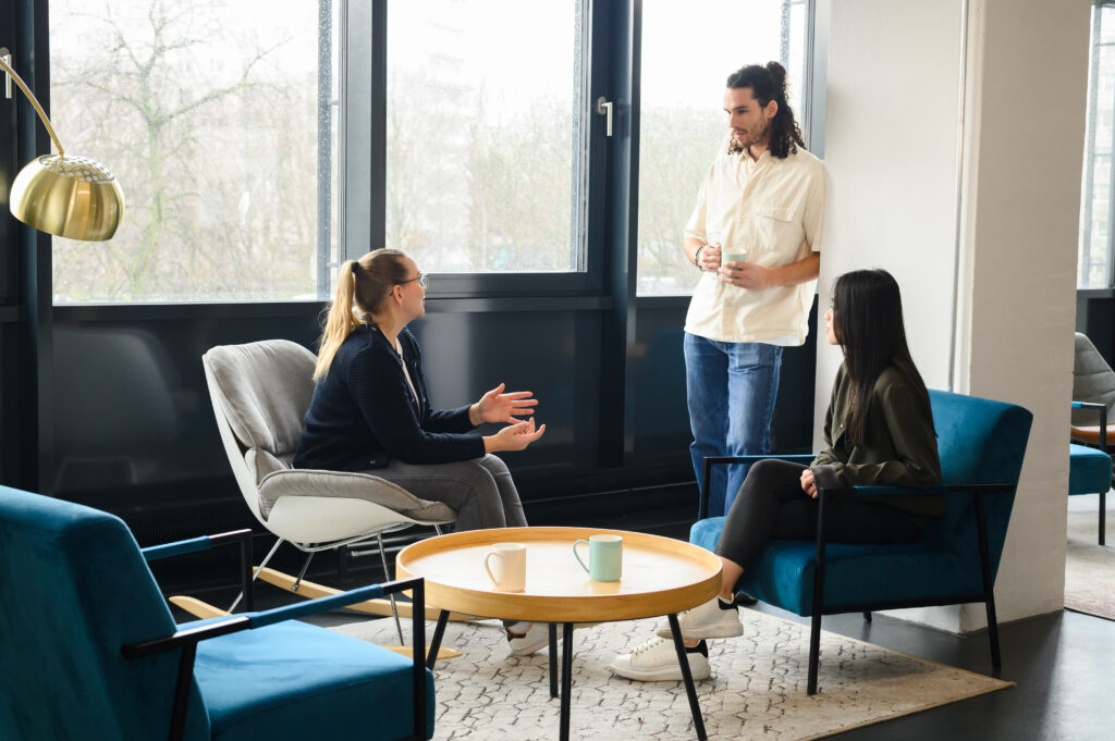 smava Mitarbeitende im Berliner Office